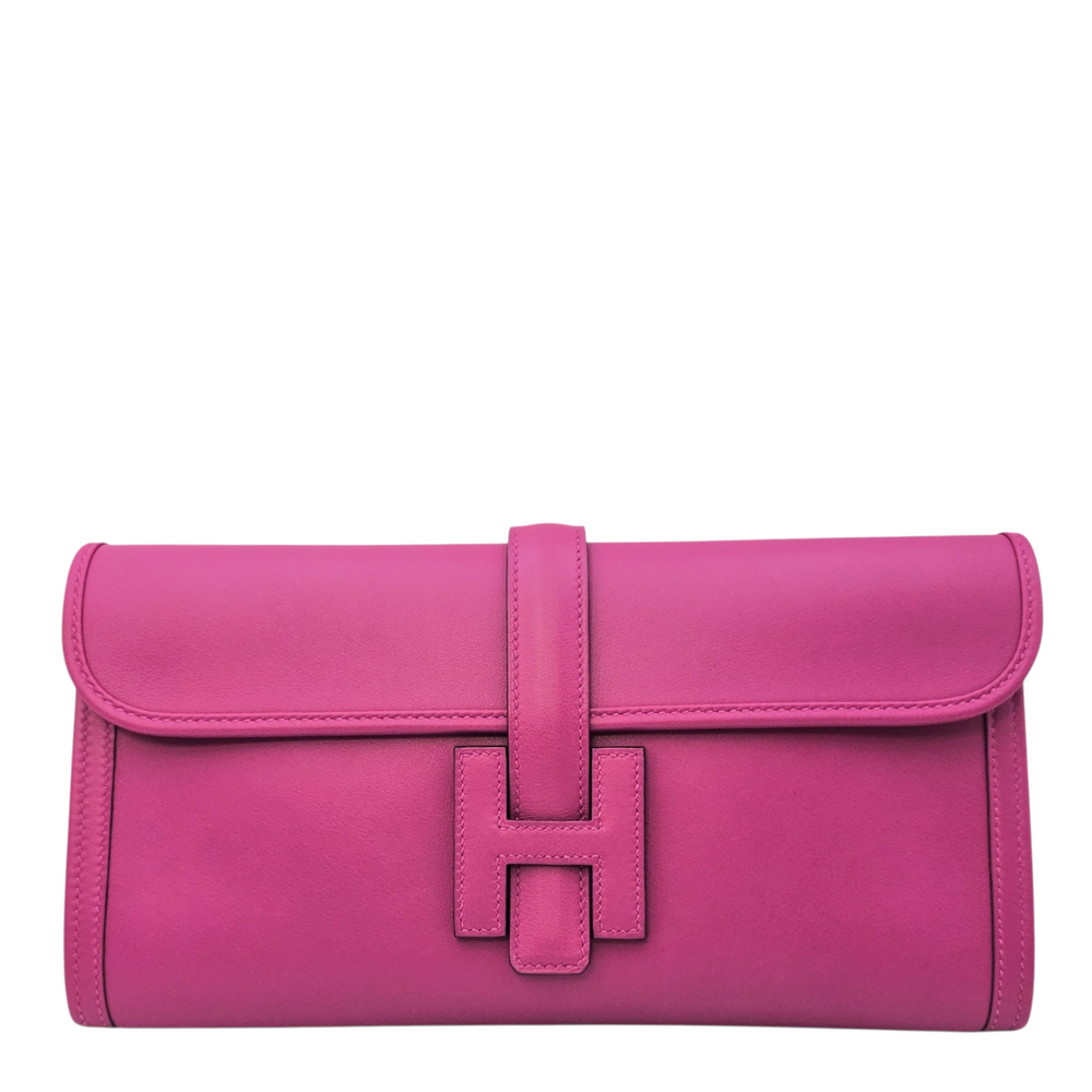 Hermès Jige Elan  29 Rose Poupre in Swift Monochrome hardware